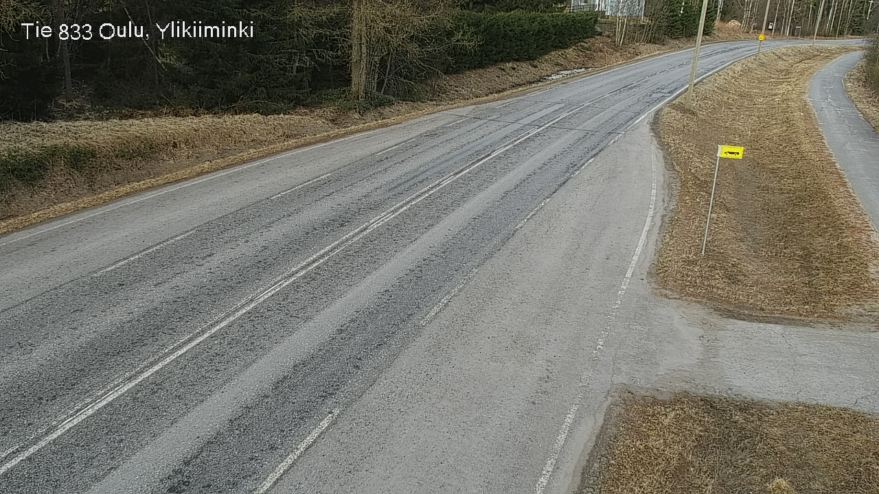 Kelikamerat Kuva Tie 833 Oulu, Vesala, Oulu, Pohjois-Pohjanmaa