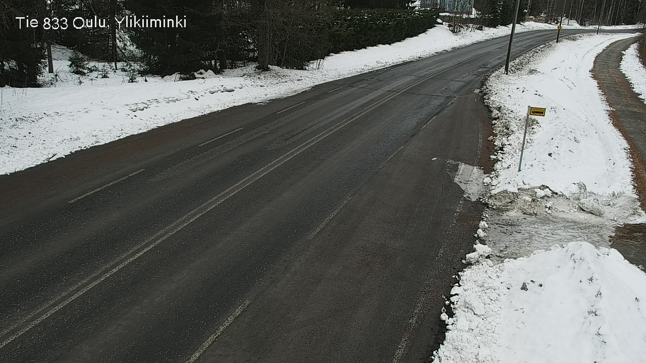 Kelikamerat Kuva Tie 833 Oulu, Vesala, Oulu, Pohjois-Pohjanmaa