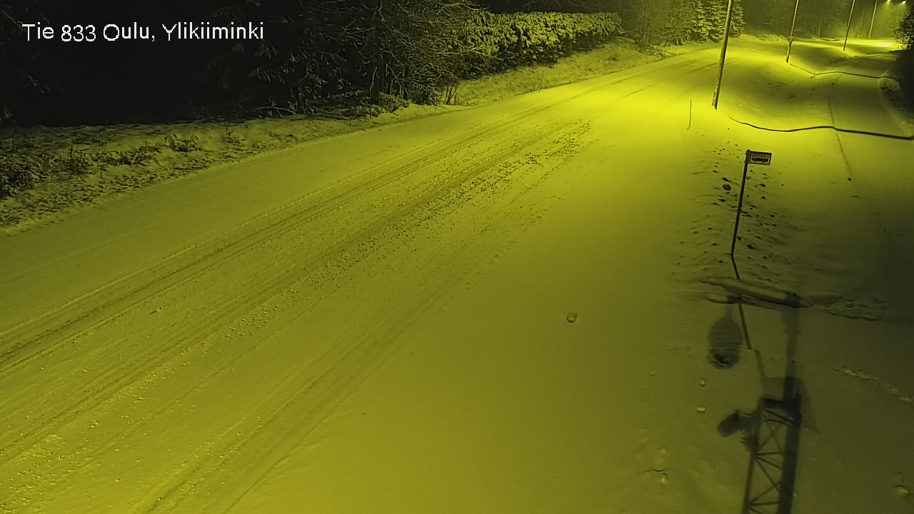 Kelikamerat Kuva Tie 833 Oulu, Vesala, Oulu, Pohjois-Pohjanmaa