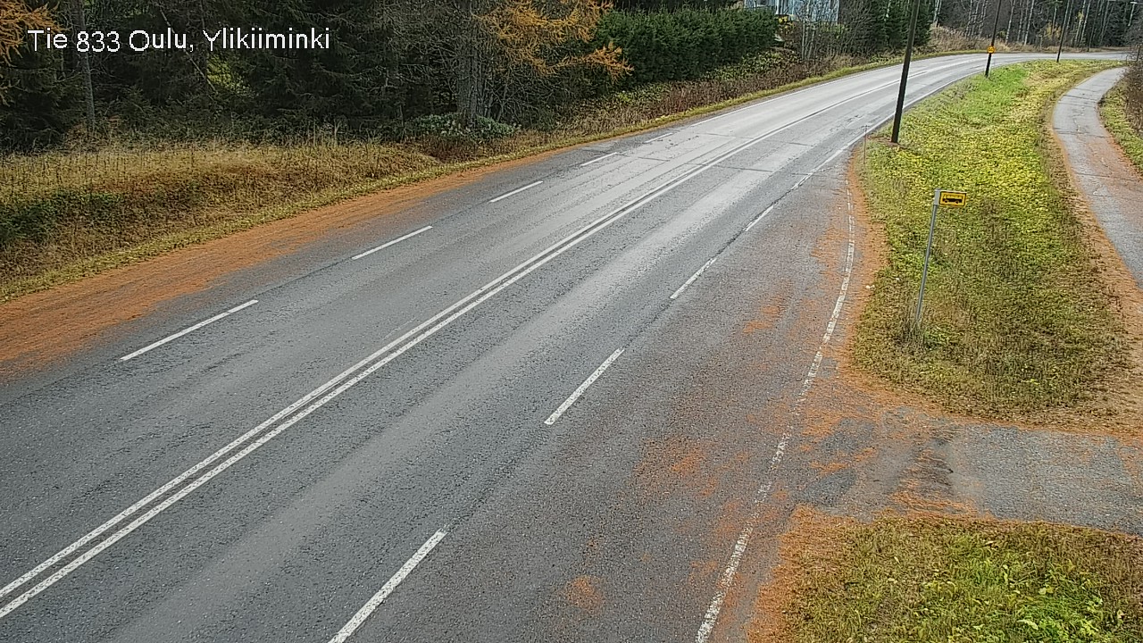 Kelikamerat Kuva Tie 833 Oulu, Vesala, Oulu, Pohjois-Pohjanmaa