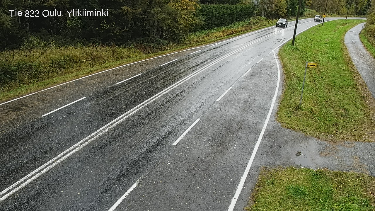 Weather Camera Image Road  833 Oulu, Vesala, Oulu, Pohjois-Pohjanmaa