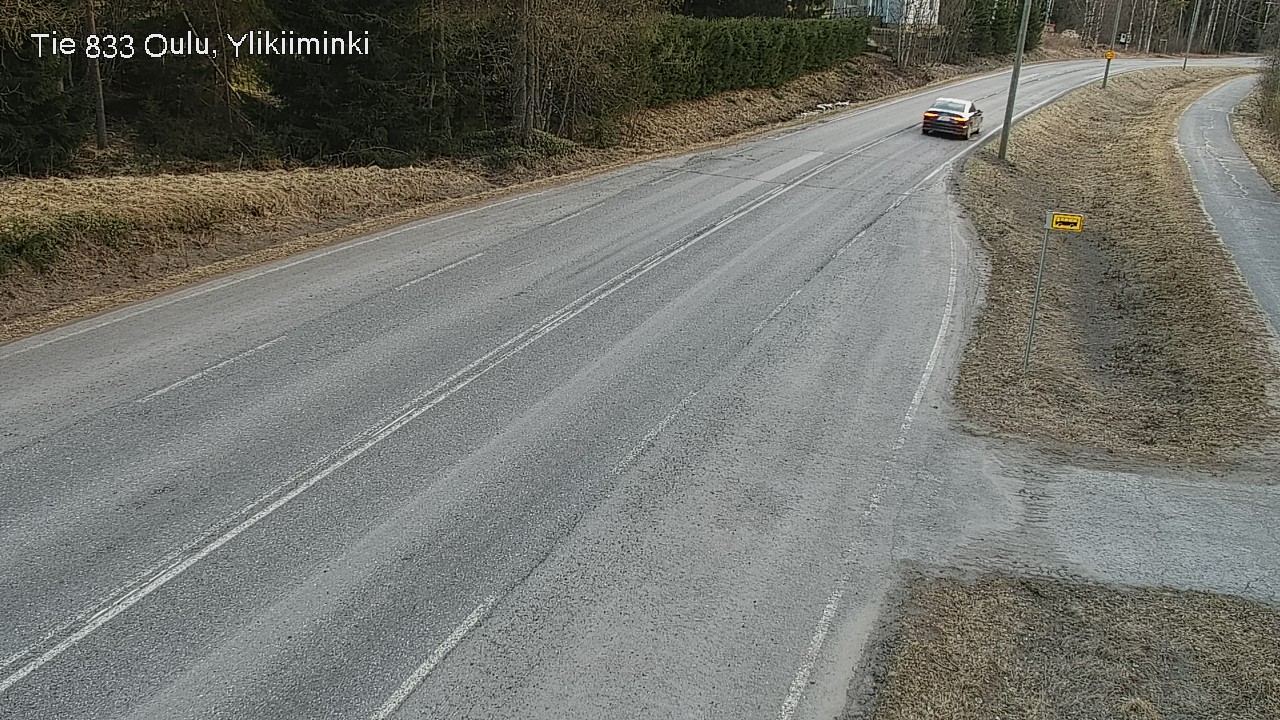 Kelikamerat Kuva Tie 833 Oulu, Vesala, Oulu, Pohjois-Pohjanmaa