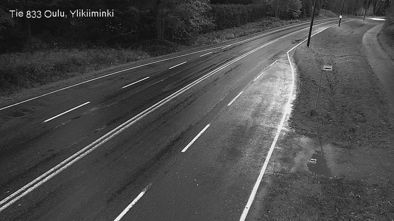 Kelikamerat Kuva Tie 833 Oulu, Vesala, Oulu, Pohjois-Pohjanmaa