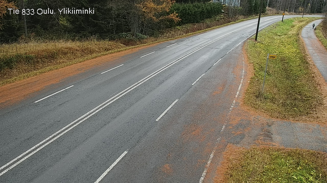Kelikamerat Kuva Tie 833 Oulu, Vesala, Oulu, Pohjois-Pohjanmaa