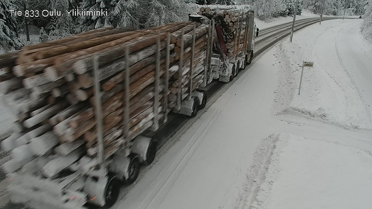 Kelikamerat Kuva Tie 833 Oulu, Vesala, Oulu, Pohjois-Pohjanmaa