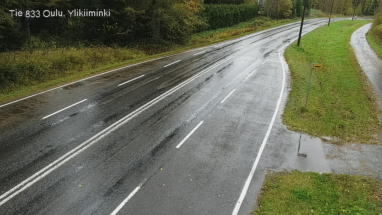 Weather Camera Image Road  833 Oulu, Vesala, Oulu, Pohjois-Pohjanmaa