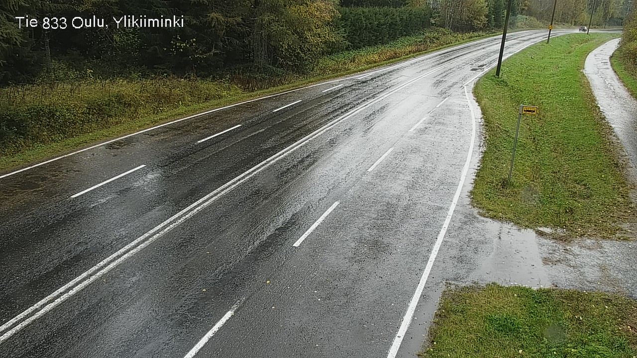 Weather Camera Image Road  833 Oulu, Vesala, Oulu, Pohjois-Pohjanmaa