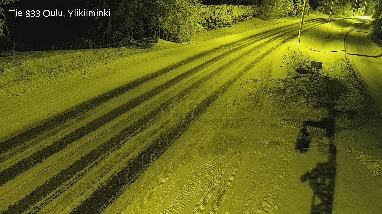 Kelikamerat Kuva Tie 833 Oulu, Vesala, Oulu, Pohjois-Pohjanmaa