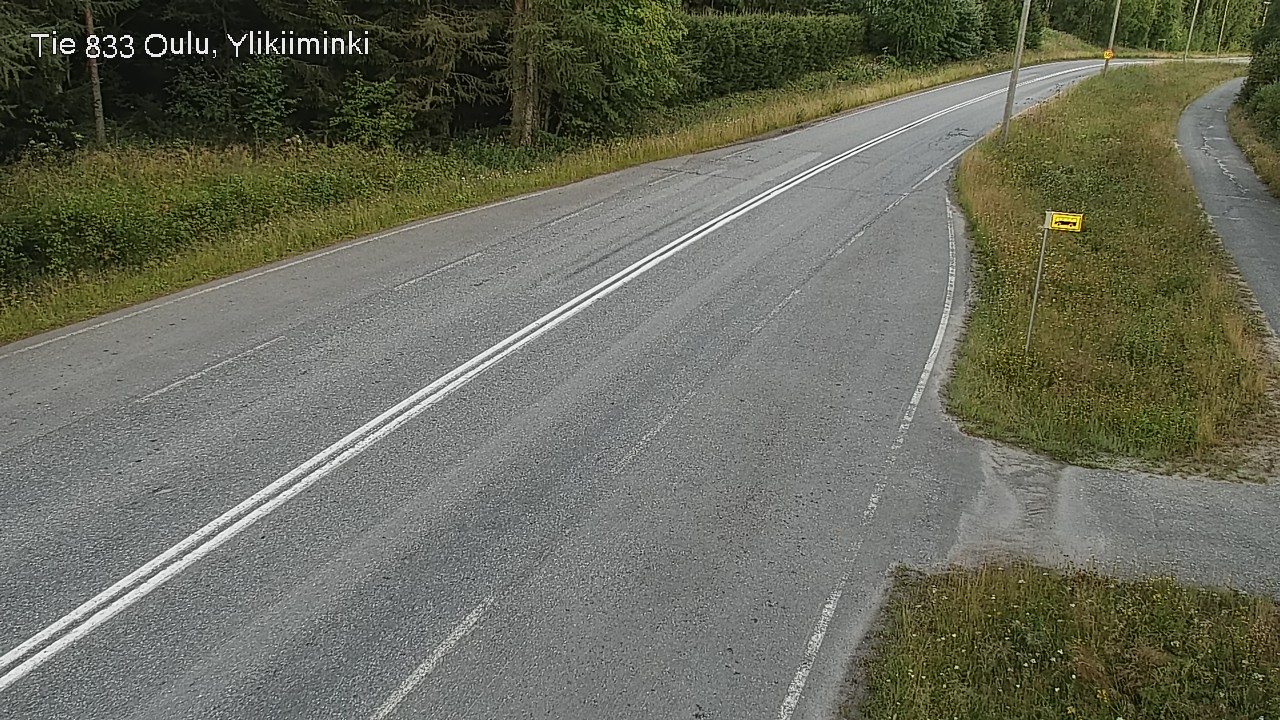 Kelikamerat Kuva Tie 833 Oulu, Vesala, Oulu, Pohjois-Pohjanmaa