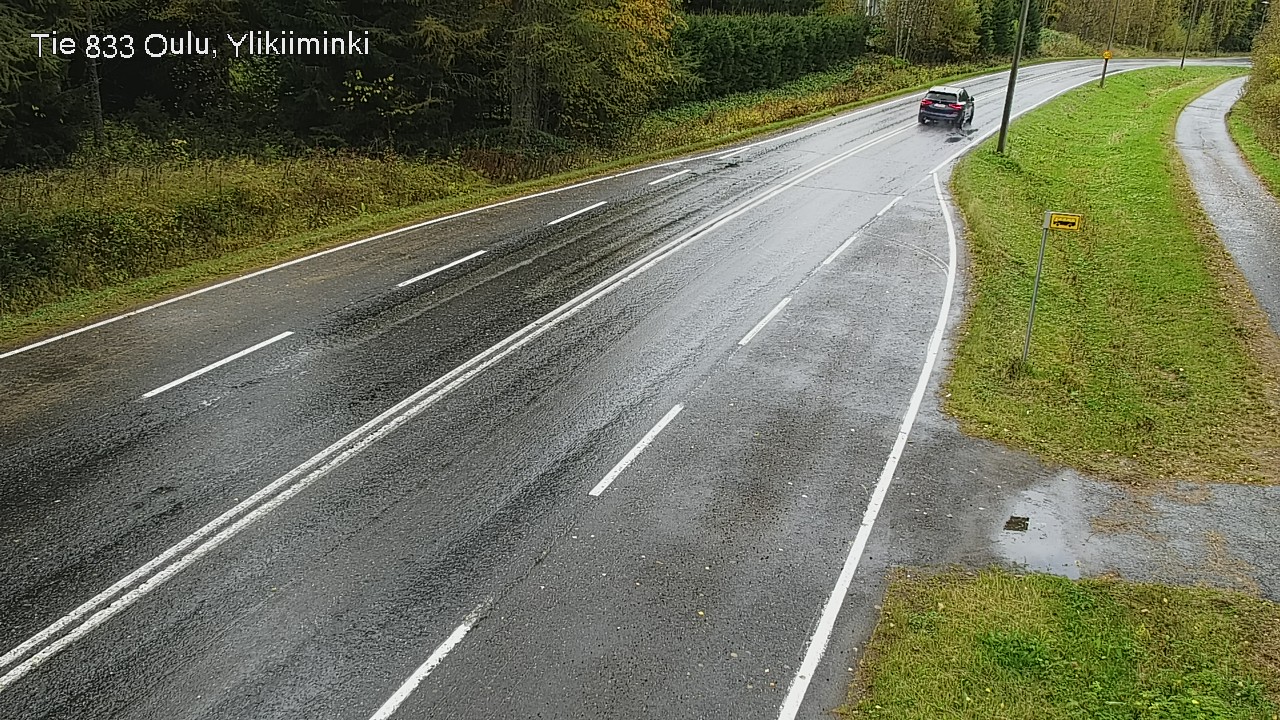 Kelikamerat Kuva Tie 833 Oulu, Vesala, Oulu, Pohjois-Pohjanmaa