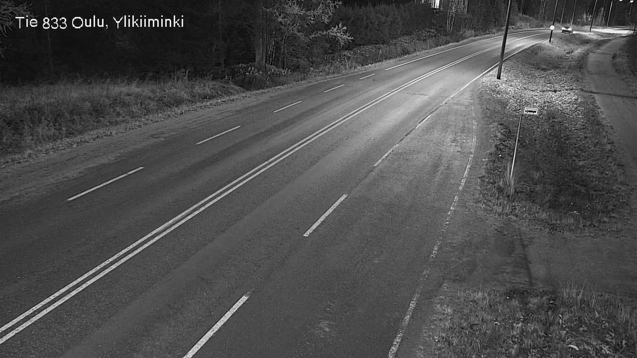 Kelikamerat Kuva Tie 833 Oulu, Vesala, Oulu, Pohjois-Pohjanmaa