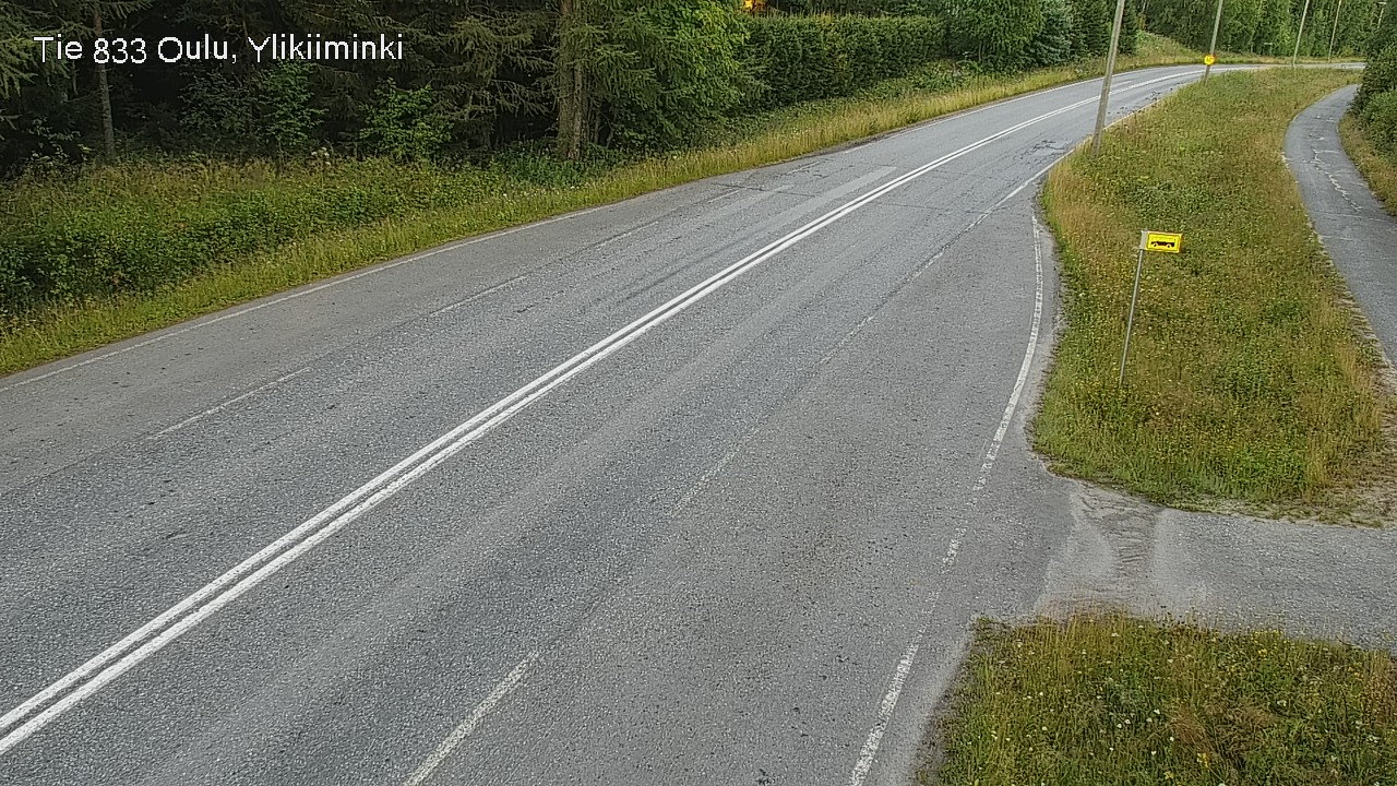 Kelikamerat Kuva Tie 833 Oulu, Vesala, Oulu, Pohjois-Pohjanmaa