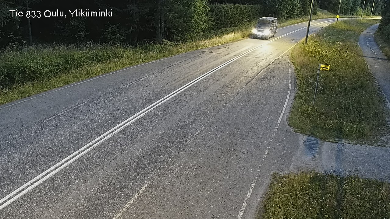 Kelikamerat Kuva Tie 833 Oulu, Vesala, Oulu, Pohjois-Pohjanmaa