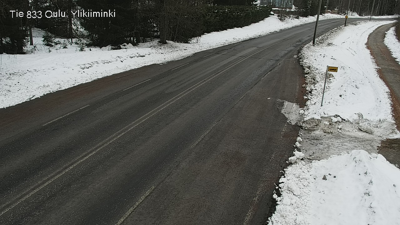 Kelikamerat Kuva Tie 833 Oulu, Vesala, Oulu, Pohjois-Pohjanmaa