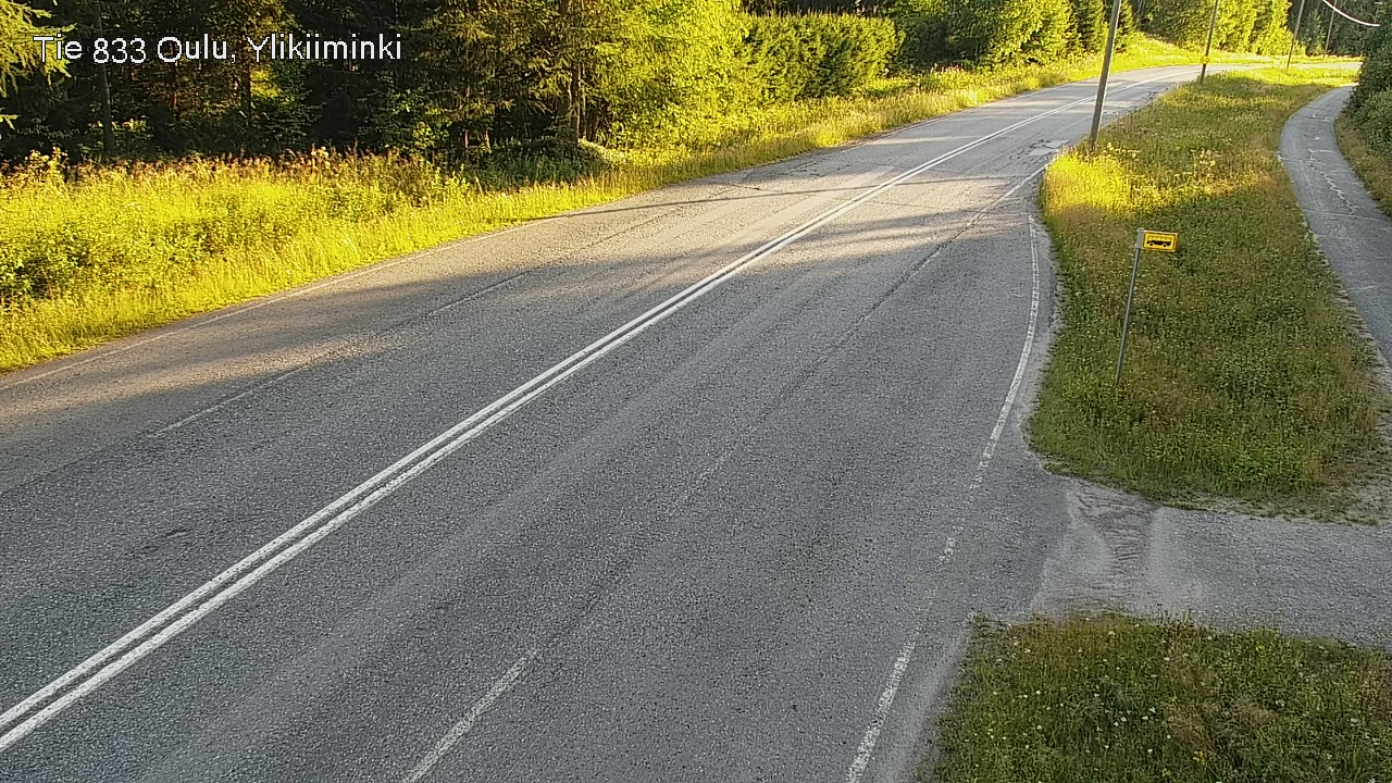 Kelikamerat Kuva Tie 833 Oulu, Vesala, Oulu, Pohjois-Pohjanmaa