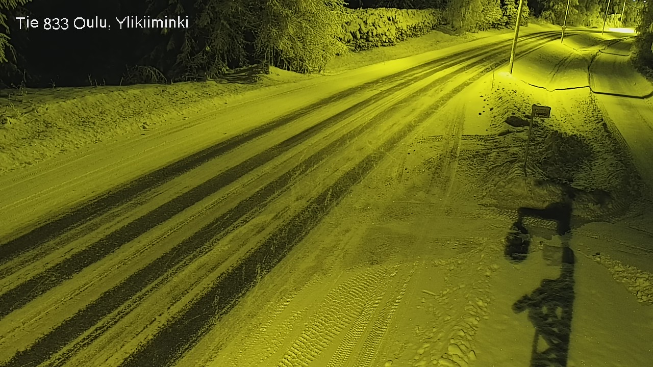 Kelikamerat Kuva Tie 833 Oulu, Vesala, Oulu, Pohjois-Pohjanmaa