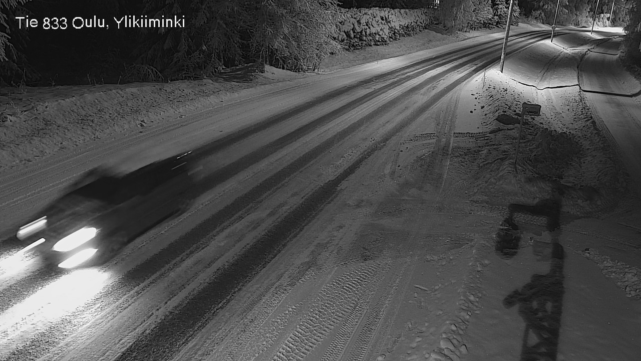 Kelikamerat Kuva Tie 833 Oulu, Vesala, Oulu, Pohjois-Pohjanmaa