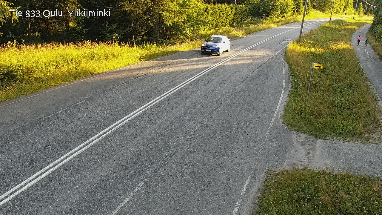 Kelikamerat Kuva Tie 833 Oulu, Vesala, Oulu, Pohjois-Pohjanmaa