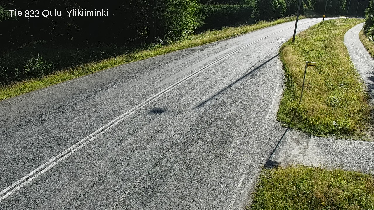 Kelikamerat Kuva Tie 833 Oulu, Vesala, Oulu, Pohjois-Pohjanmaa