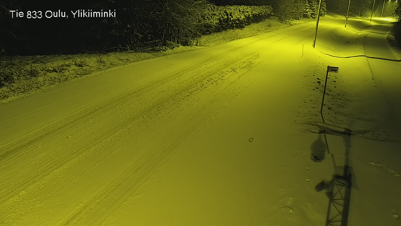 Kelikamerat Kuva Tie 833 Oulu, Vesala, Oulu, Pohjois-Pohjanmaa
