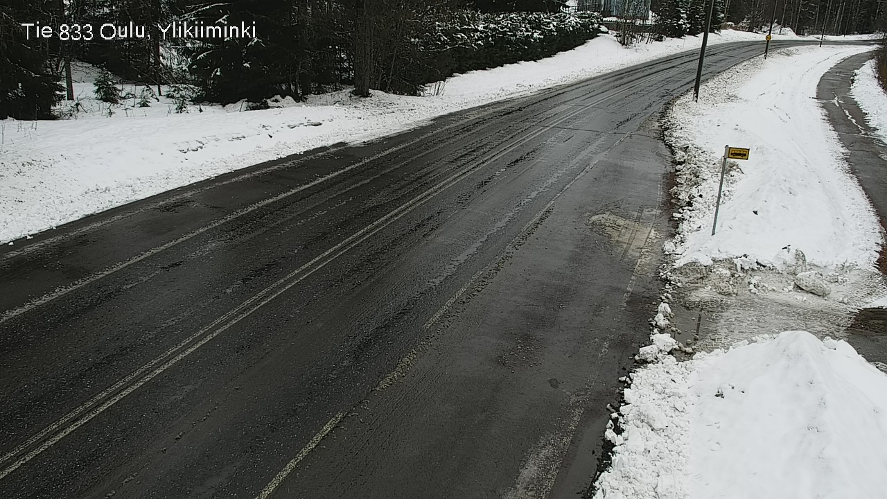 Kelikamerat Kuva Tie 833 Oulu, Vesala, Oulu, Pohjois-Pohjanmaa