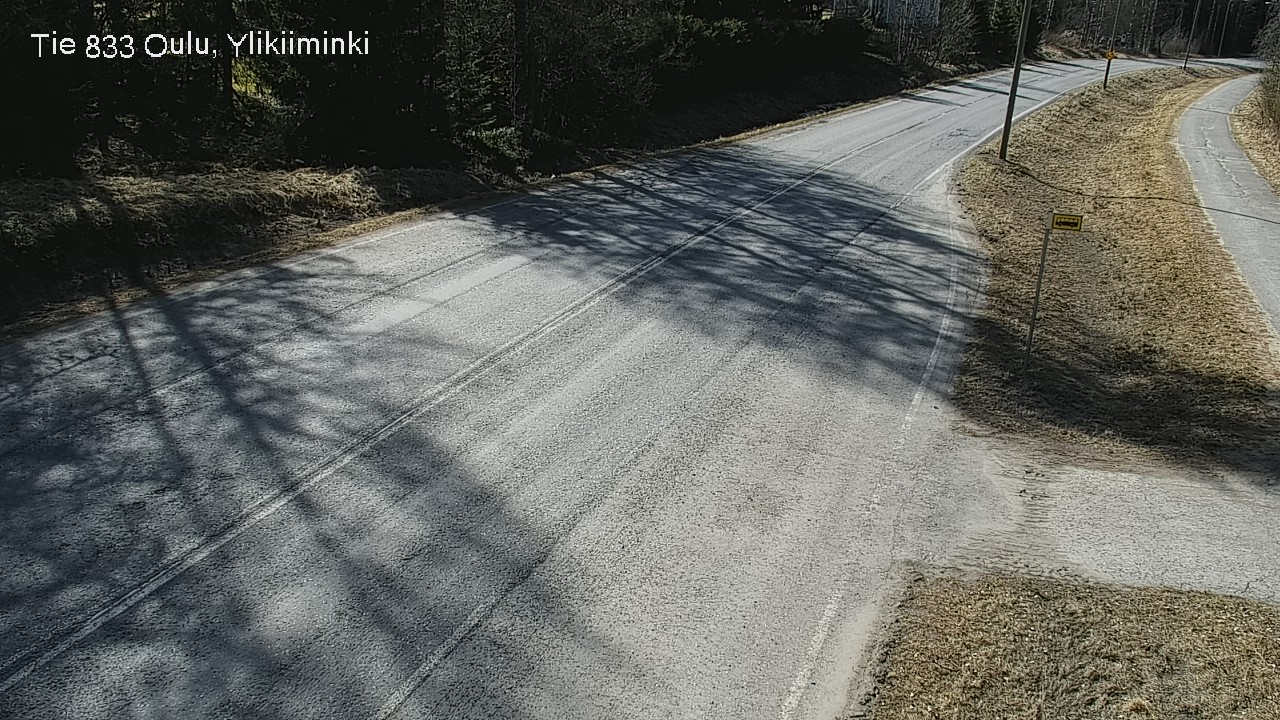 Kelikamerat Kuva Tie 833 Oulu, Vesala, Oulu, Pohjois-Pohjanmaa