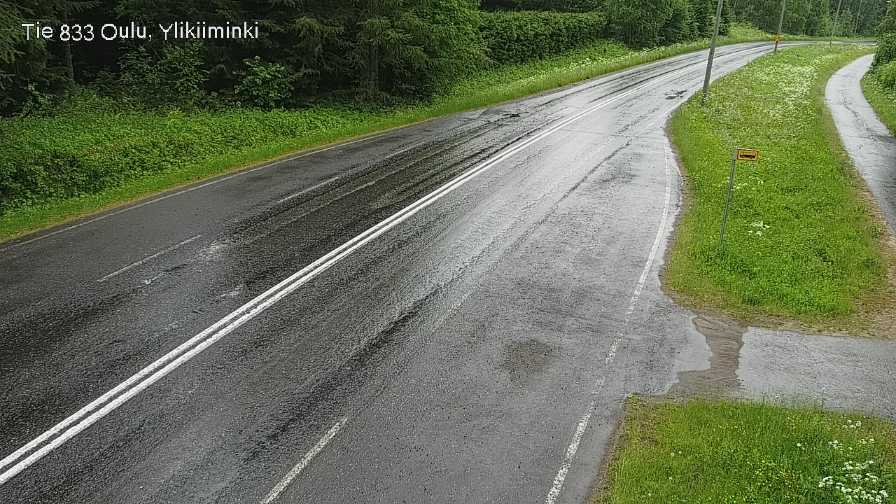 Kelikamerat Kuva Tie 833 Oulu, Vesala, Oulu, Pohjois-Pohjanmaa