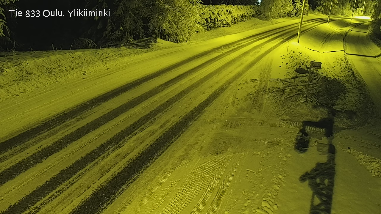 Kelikamerat Kuva Tie 833 Oulu, Vesala, Oulu, Pohjois-Pohjanmaa