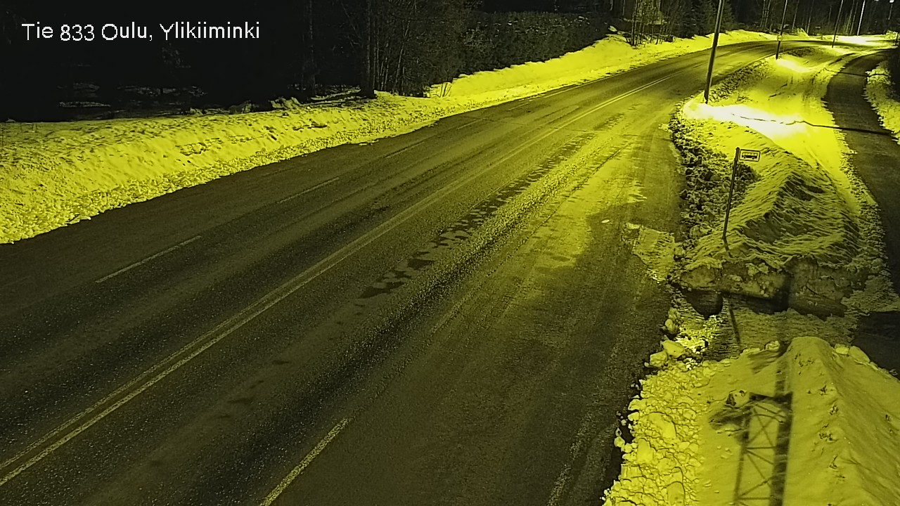 Kelikamerat Kuva Tie 833 Oulu, Vesala, Oulu, Pohjois-Pohjanmaa