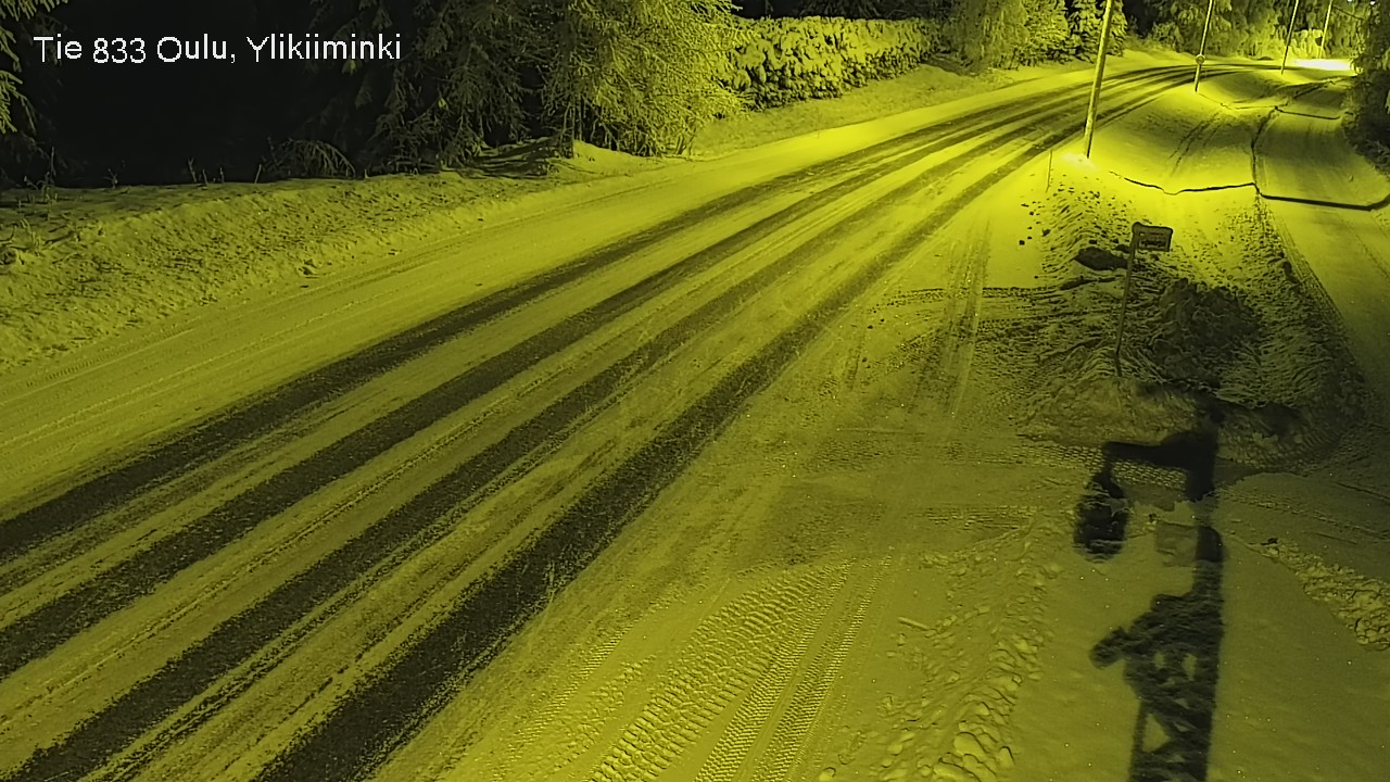 Kelikamerat Kuva Tie 833 Oulu, Vesala, Oulu, Pohjois-Pohjanmaa