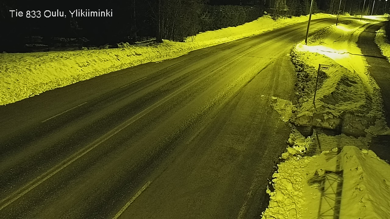 Kelikamerat Kuva Tie 833 Oulu, Vesala, Oulu, Pohjois-Pohjanmaa