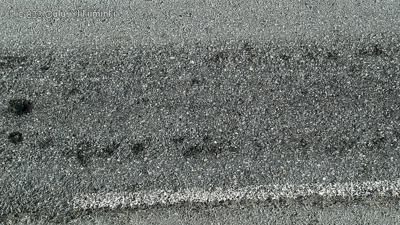 Weather Camera Image Väg  833 Oulu, Vesala, Oulu, Pohjois-Pohjanmaa