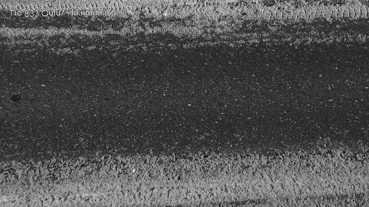 Weather Camera Image Väg  833 Oulu, Vesala, Oulu, Pohjois-Pohjanmaa