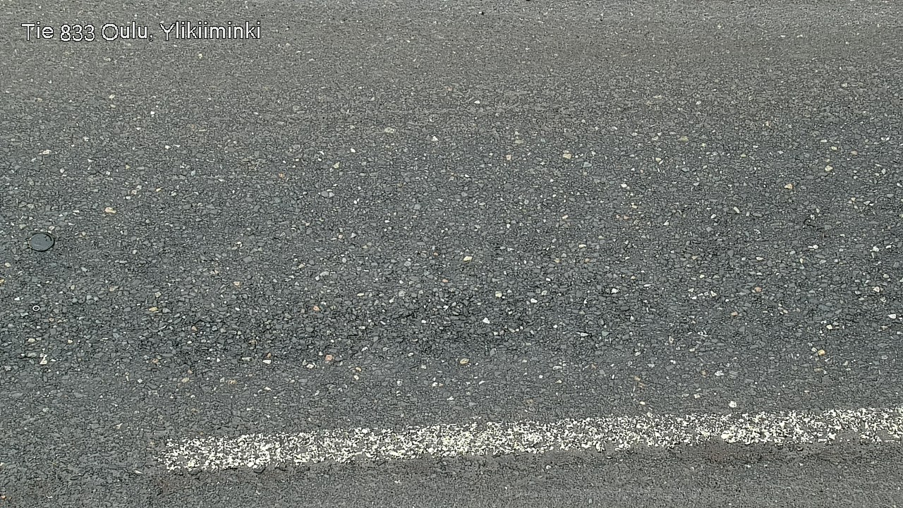Weather Camera Image Väg  833 Oulu, Vesala, Oulu, Pohjois-Pohjanmaa