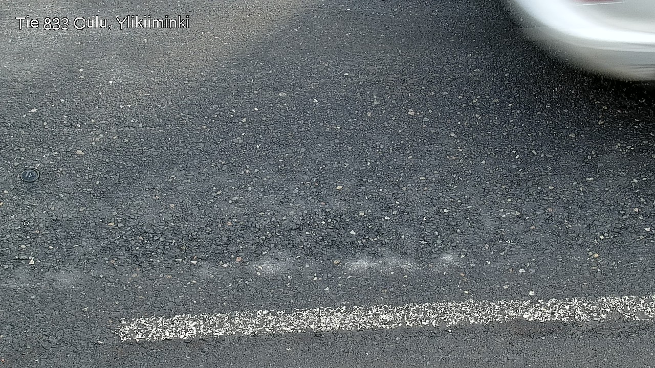 Weather Camera Image Väg  833 Oulu, Vesala, Oulu, Pohjois-Pohjanmaa