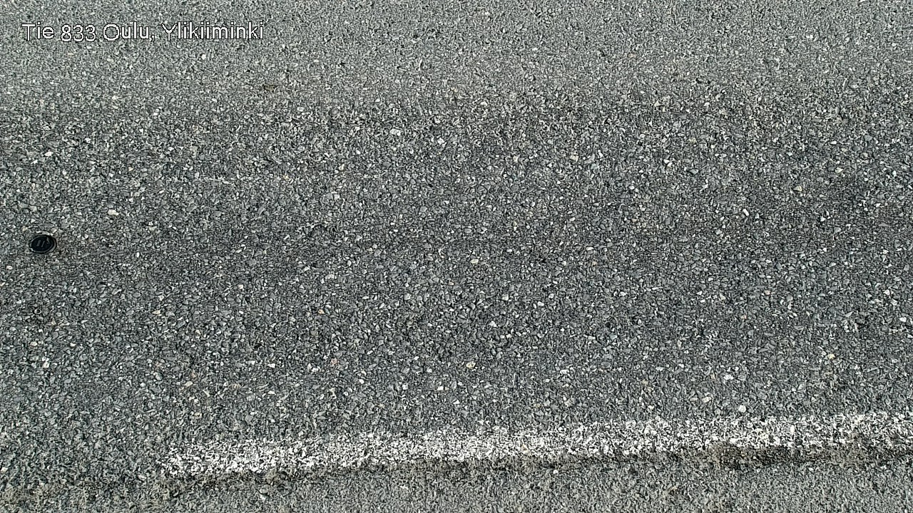 Weather Camera Image Väg  833 Oulu, Vesala, Oulu, Pohjois-Pohjanmaa
