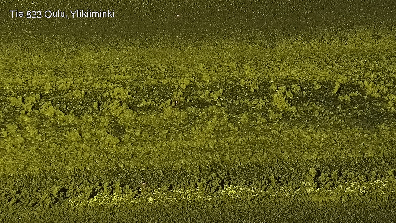 Weather Camera Image Väg  833 Oulu, Vesala, Oulu, Pohjois-Pohjanmaa