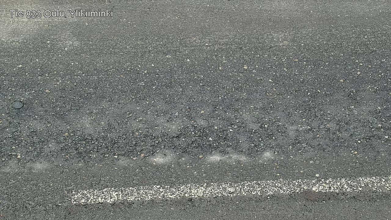 Weather Camera Image Väg  833 Oulu, Vesala, Oulu, Pohjois-Pohjanmaa