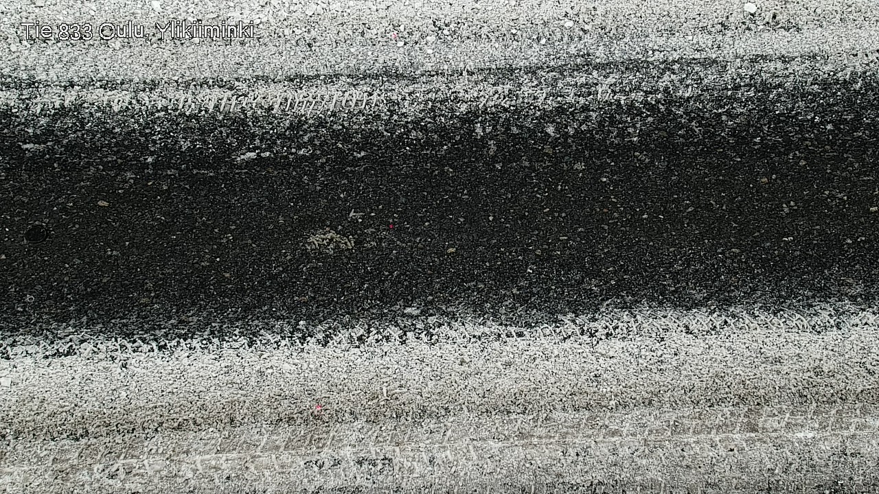 Weather Camera Image Väg  833 Oulu, Vesala, Oulu, Pohjois-Pohjanmaa