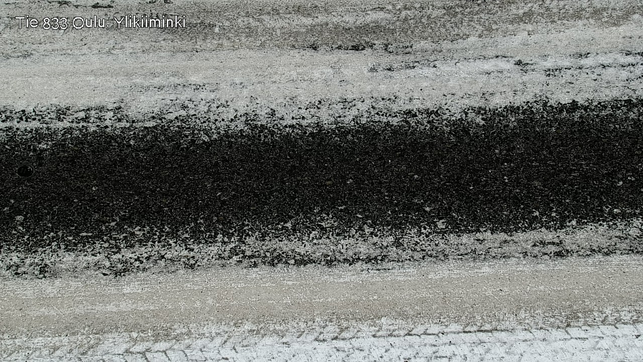 Weather Camera Image Road  833 Oulu, Vesala, Oulu, Pohjois-Pohjanmaa