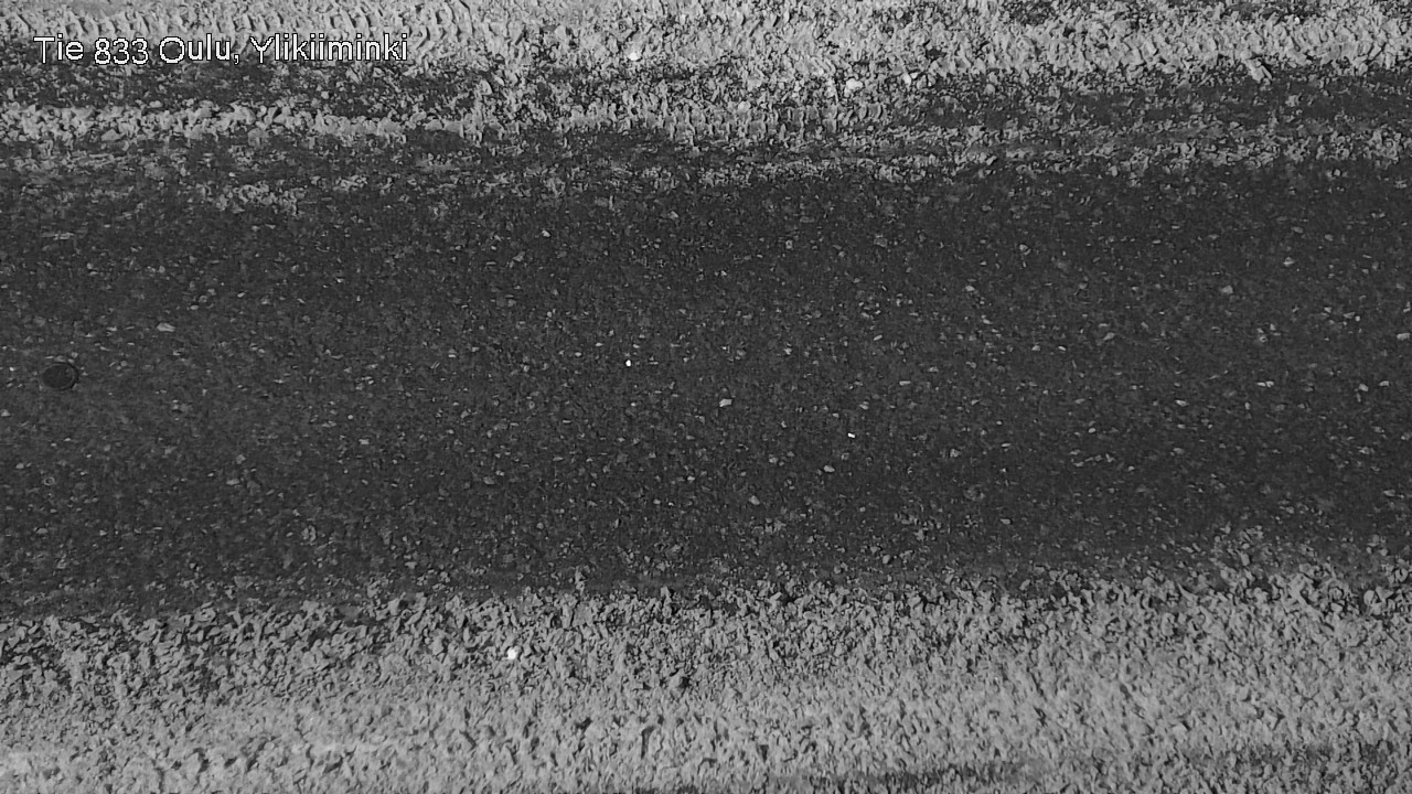 Weather Camera Image Väg  833 Oulu, Vesala, Oulu, Pohjois-Pohjanmaa
