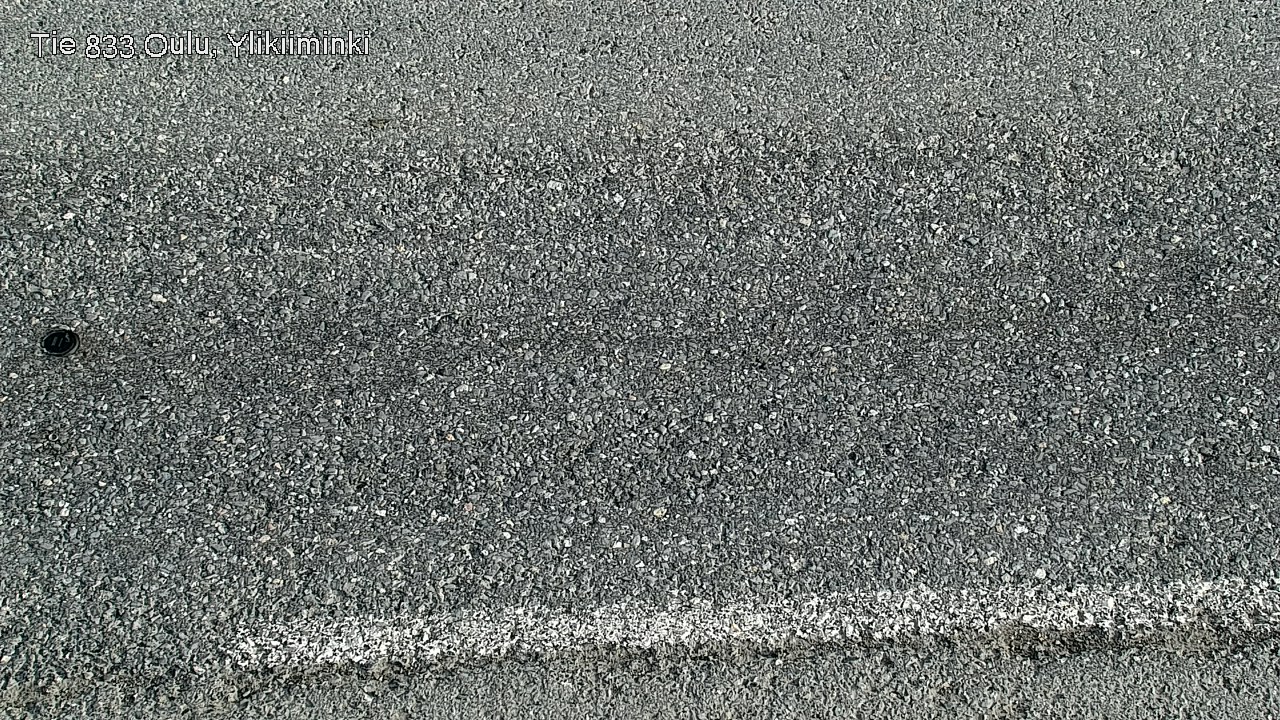 Weather Camera Image Väg  833 Oulu, Vesala, Oulu, Pohjois-Pohjanmaa