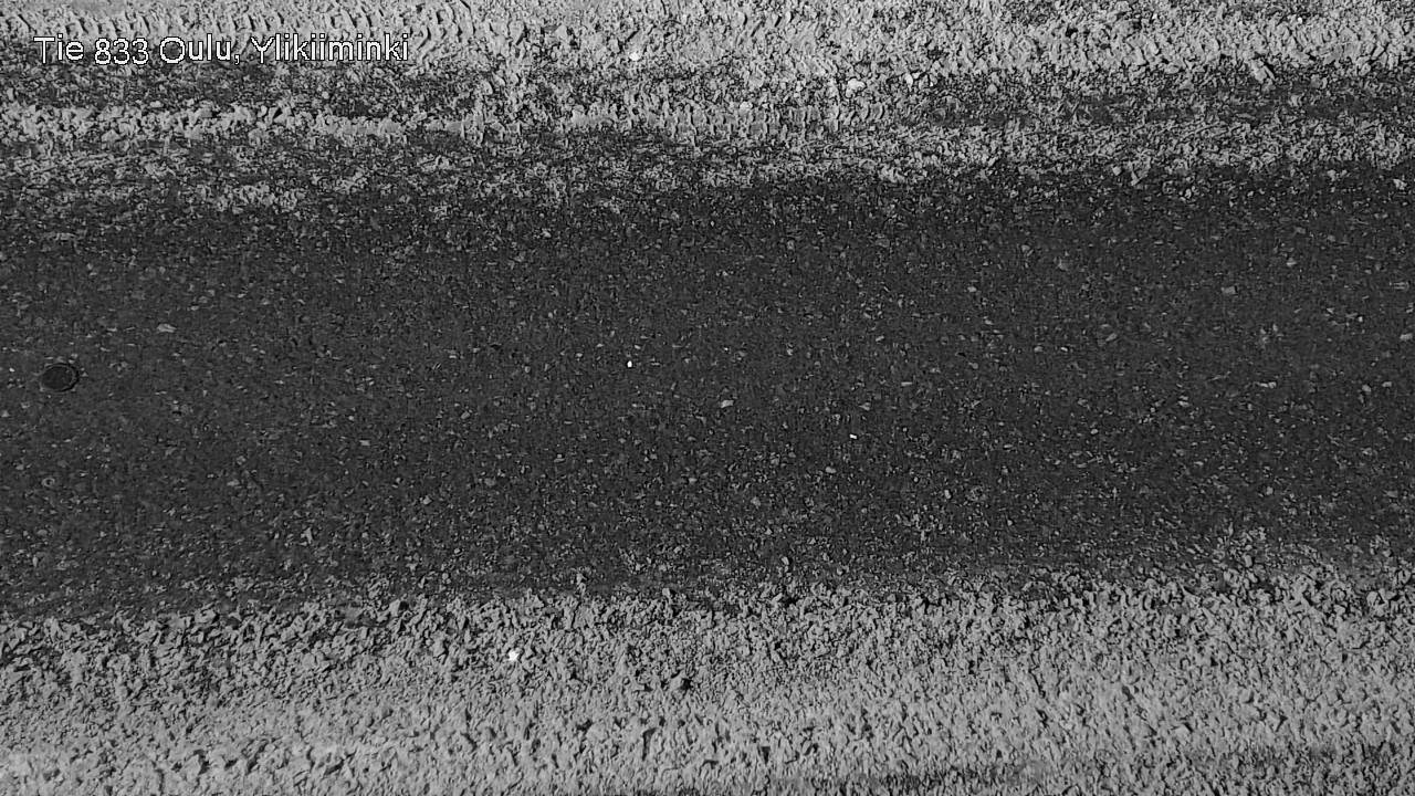 Weather Camera Image Väg  833 Oulu, Vesala, Oulu, Pohjois-Pohjanmaa