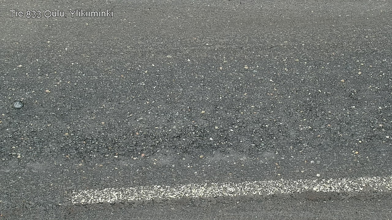Weather Camera Image Väg  833 Oulu, Vesala, Oulu, Pohjois-Pohjanmaa