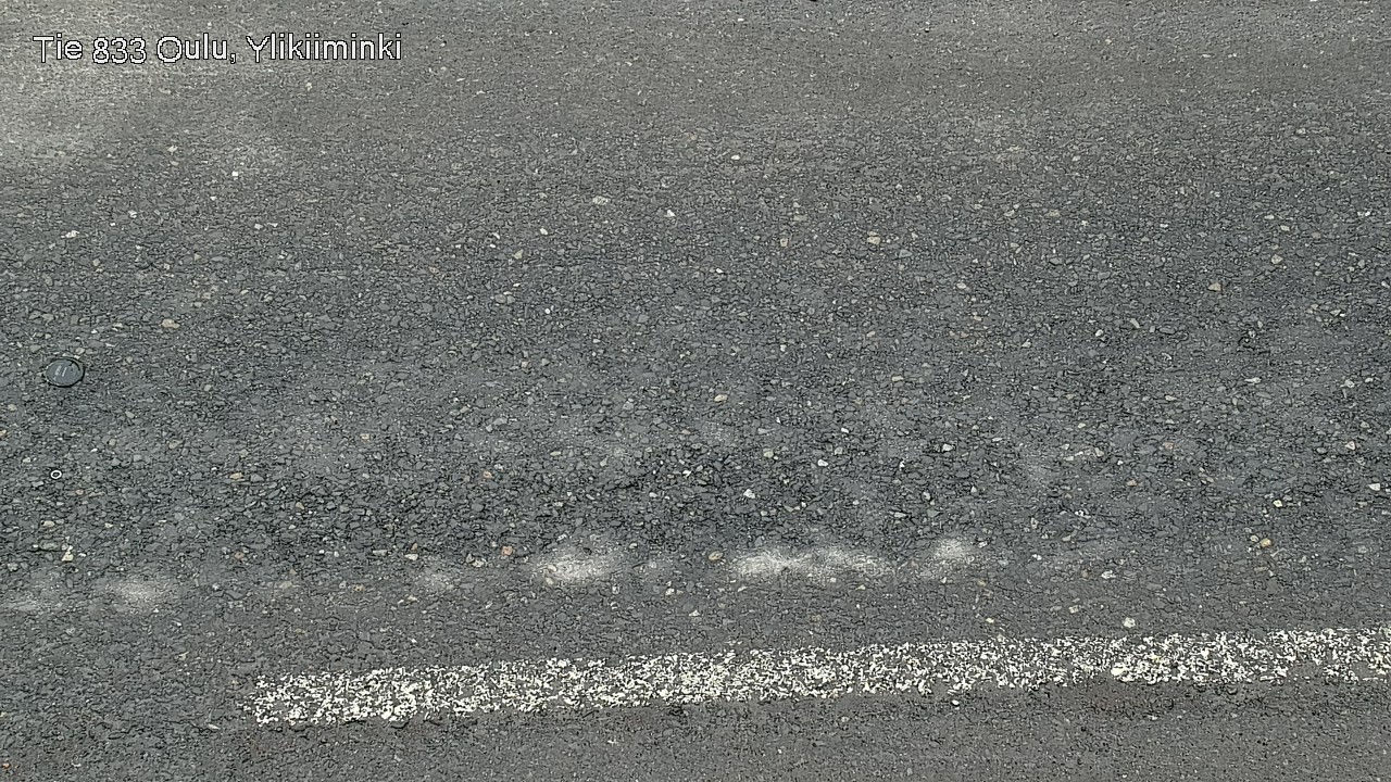 Weather Camera Image Väg  833 Oulu, Vesala, Oulu, Pohjois-Pohjanmaa