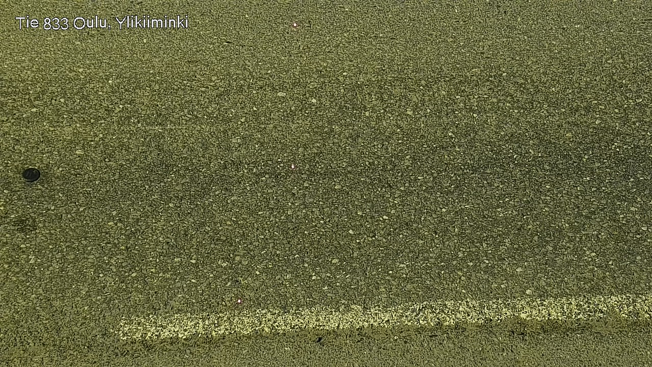 Weather Camera Image Väg  833 Oulu, Vesala, Oulu, Pohjois-Pohjanmaa