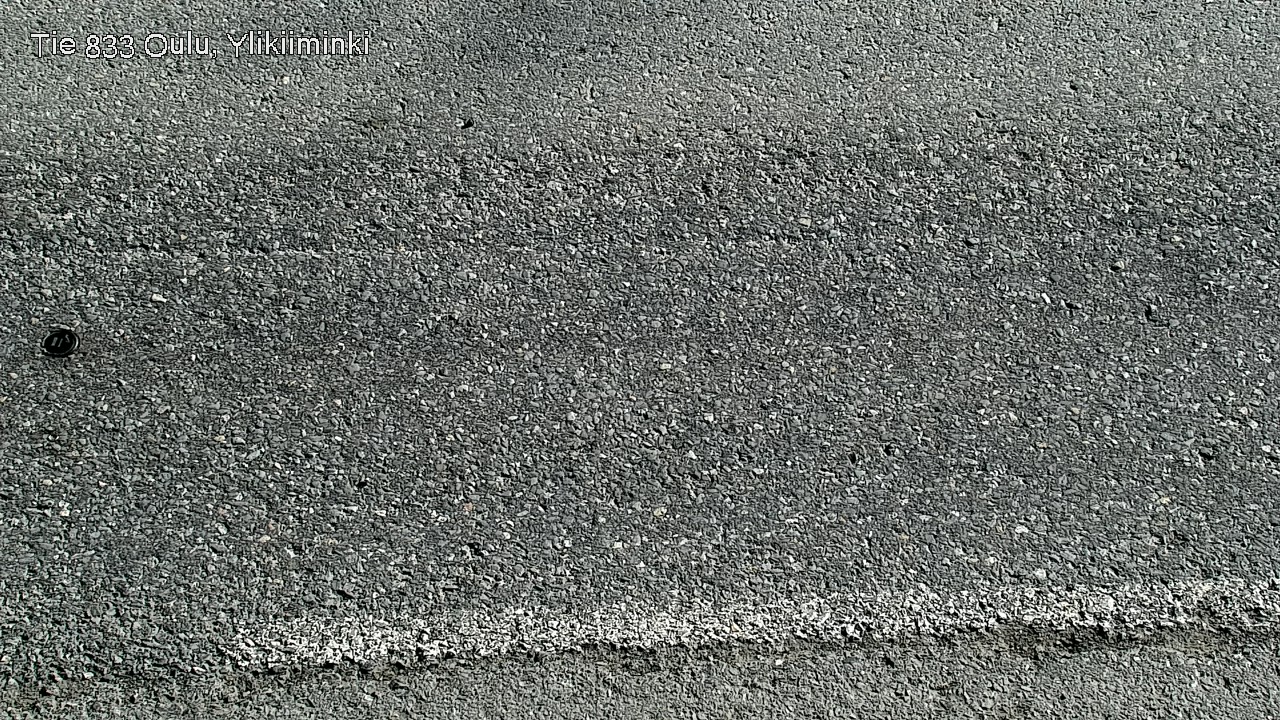 Weather Camera Image Väg  833 Oulu, Vesala, Oulu, Pohjois-Pohjanmaa