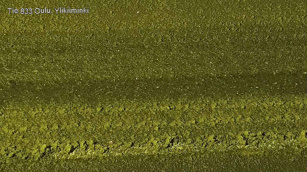 Weather Camera Image Väg  833 Oulu, Vesala, Oulu, Pohjois-Pohjanmaa