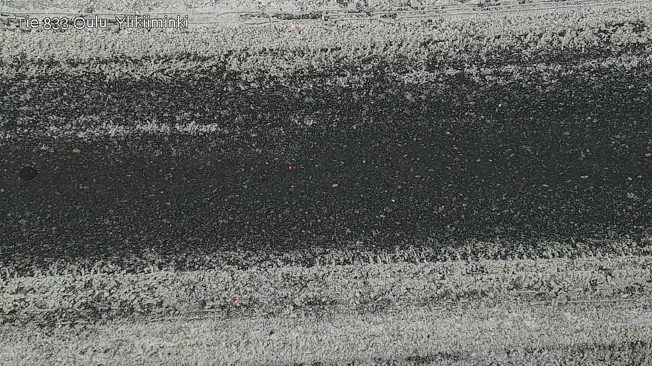 Weather Camera Image Väg  833 Oulu, Vesala, Oulu, Pohjois-Pohjanmaa