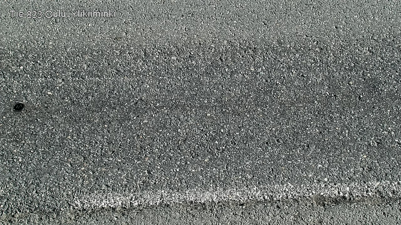 Weather Camera Image Väg  833 Oulu, Vesala, Oulu, Pohjois-Pohjanmaa